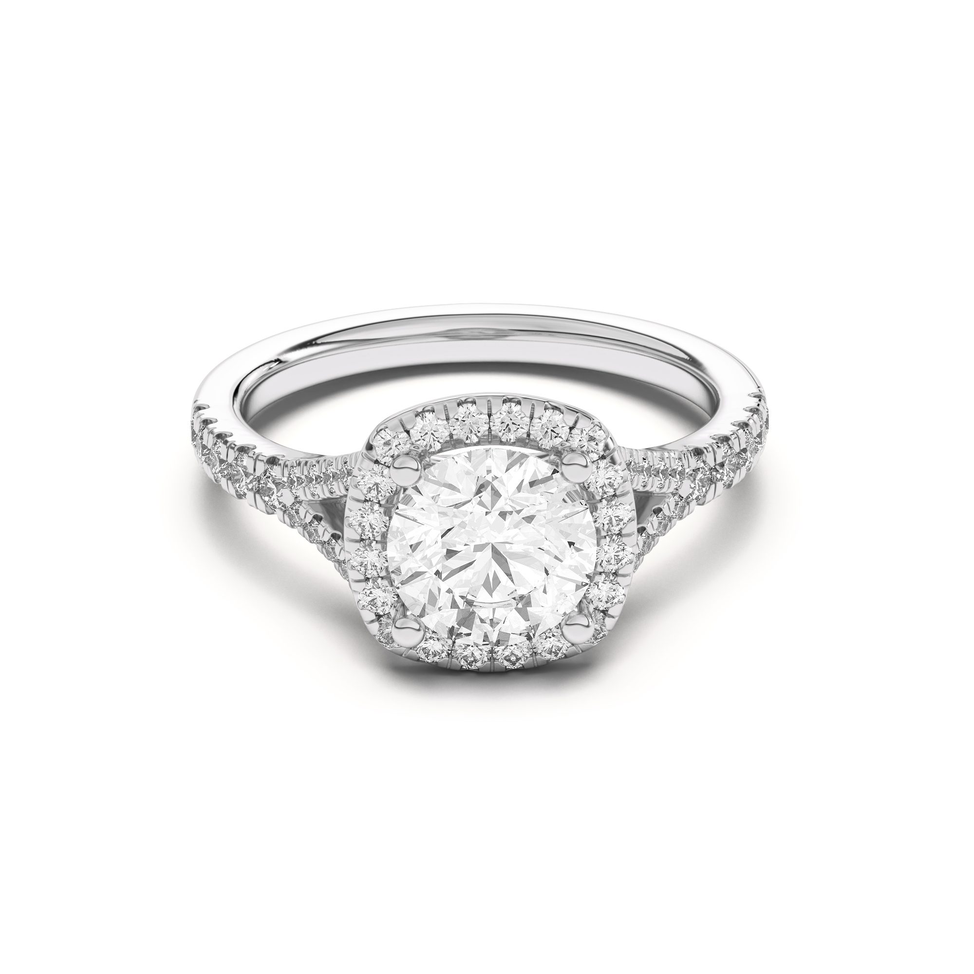 Grace Halo Engagement Ring