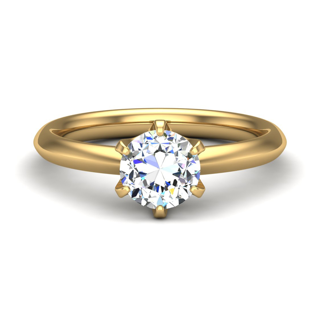 Solitaire Engagement Ring