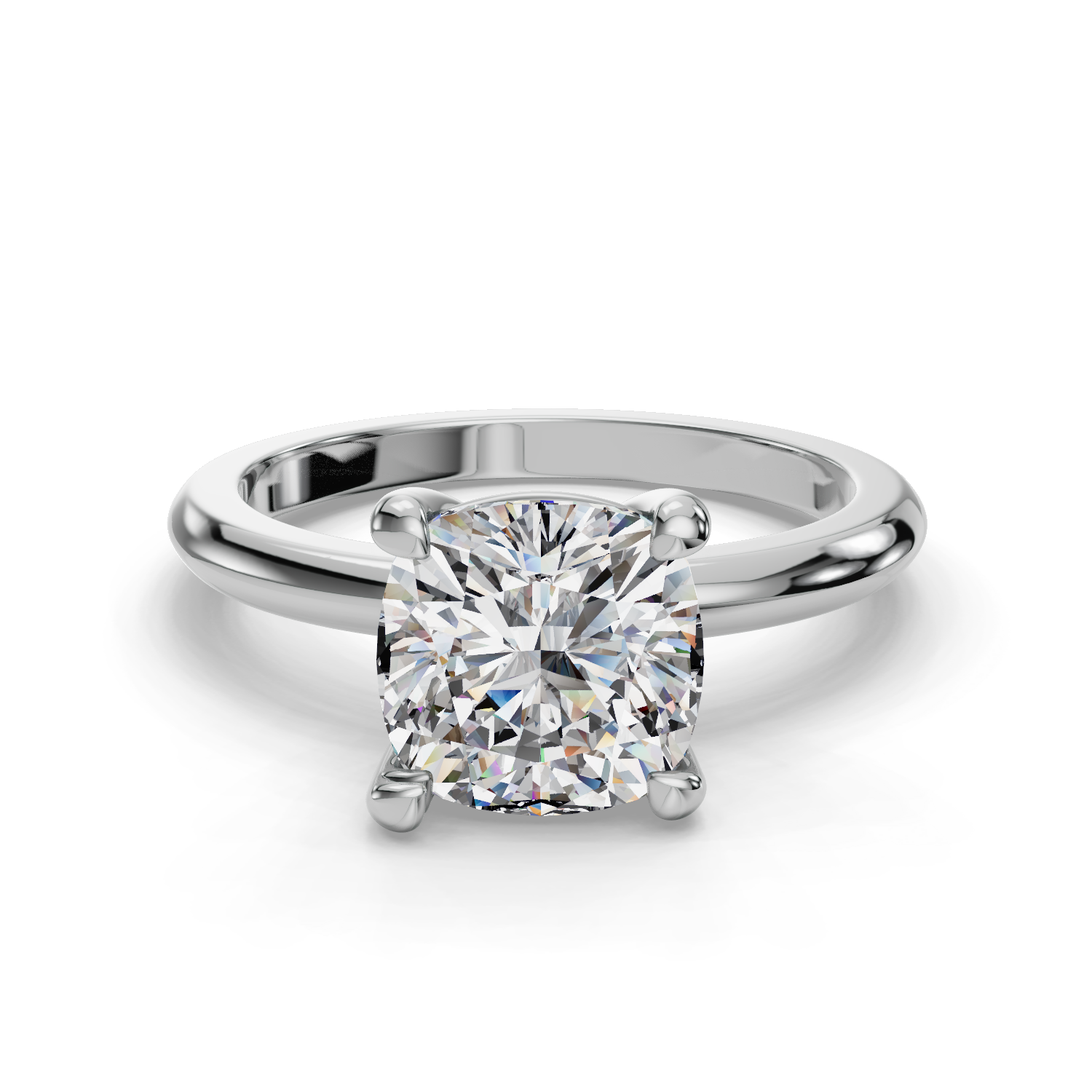 2 Ct. Bella Solitaire Engagement Ring - Platinum