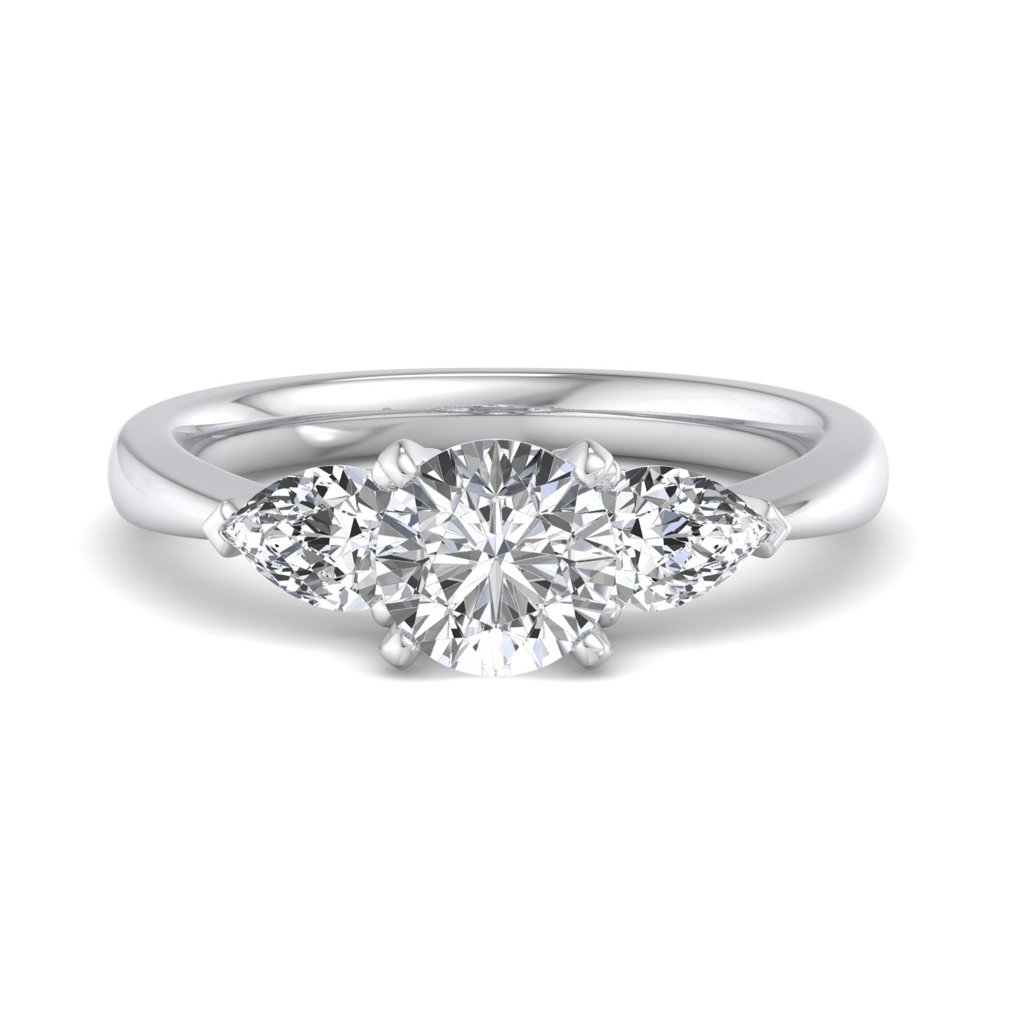 Three-Stone Engagement Ring