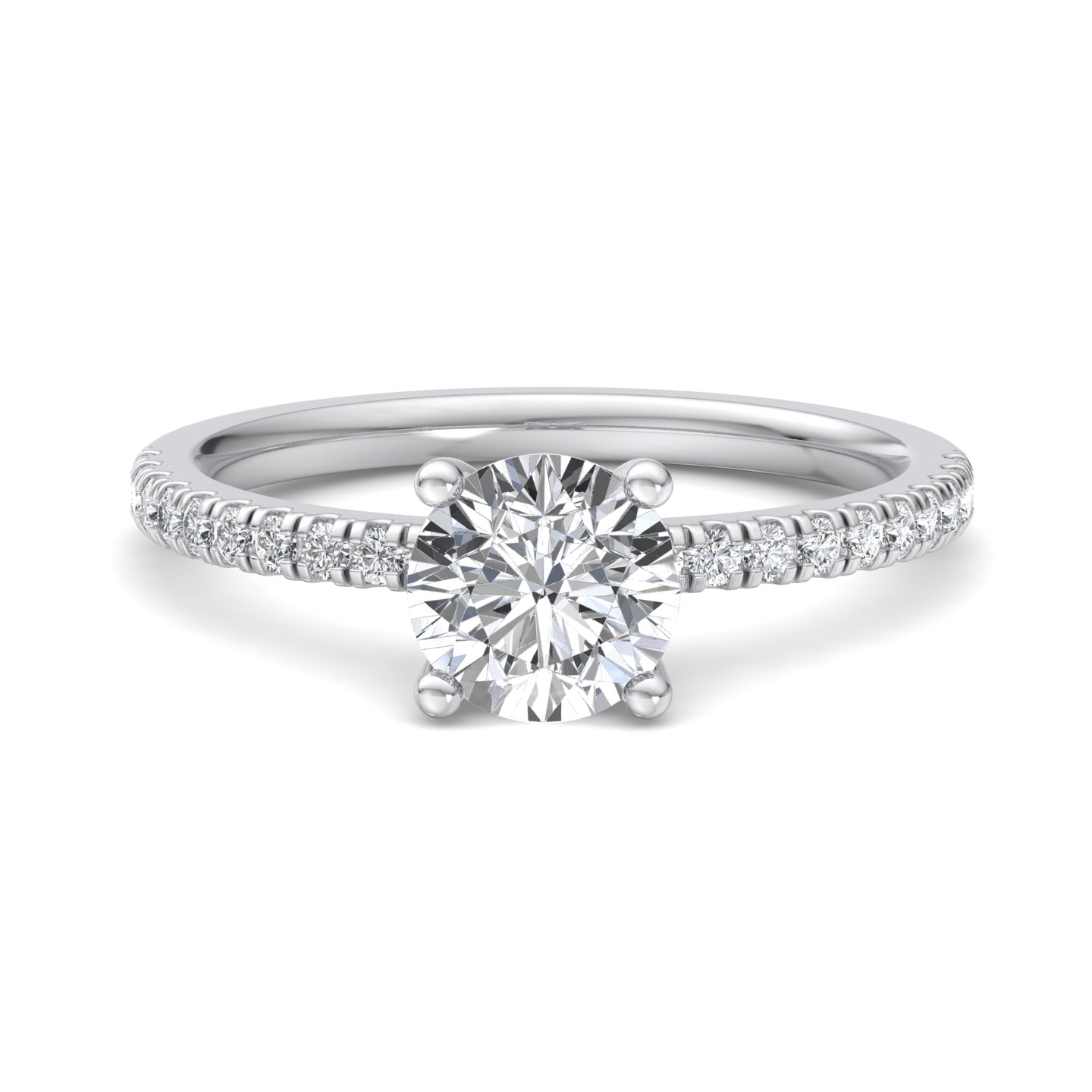 Kennedy Pave Engagement Ring