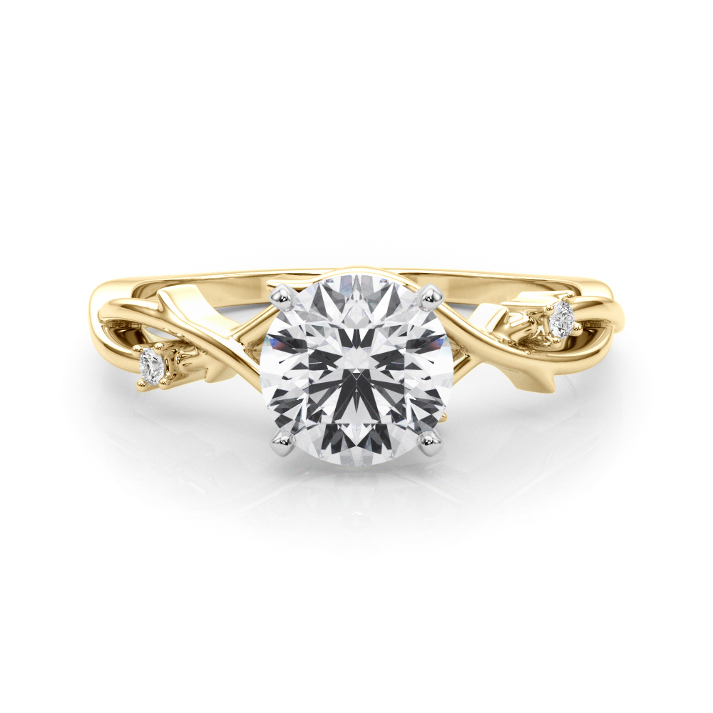 Vine Nature Inspired Engagement Ring