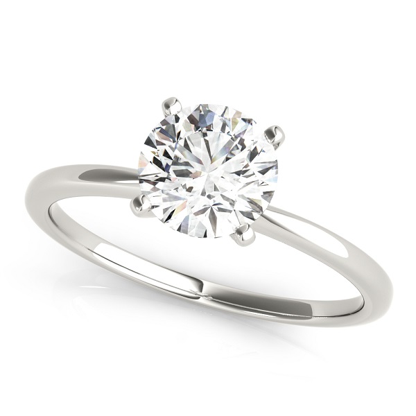 Aurora Classic 4 Prong Solitaire Engagement Ring