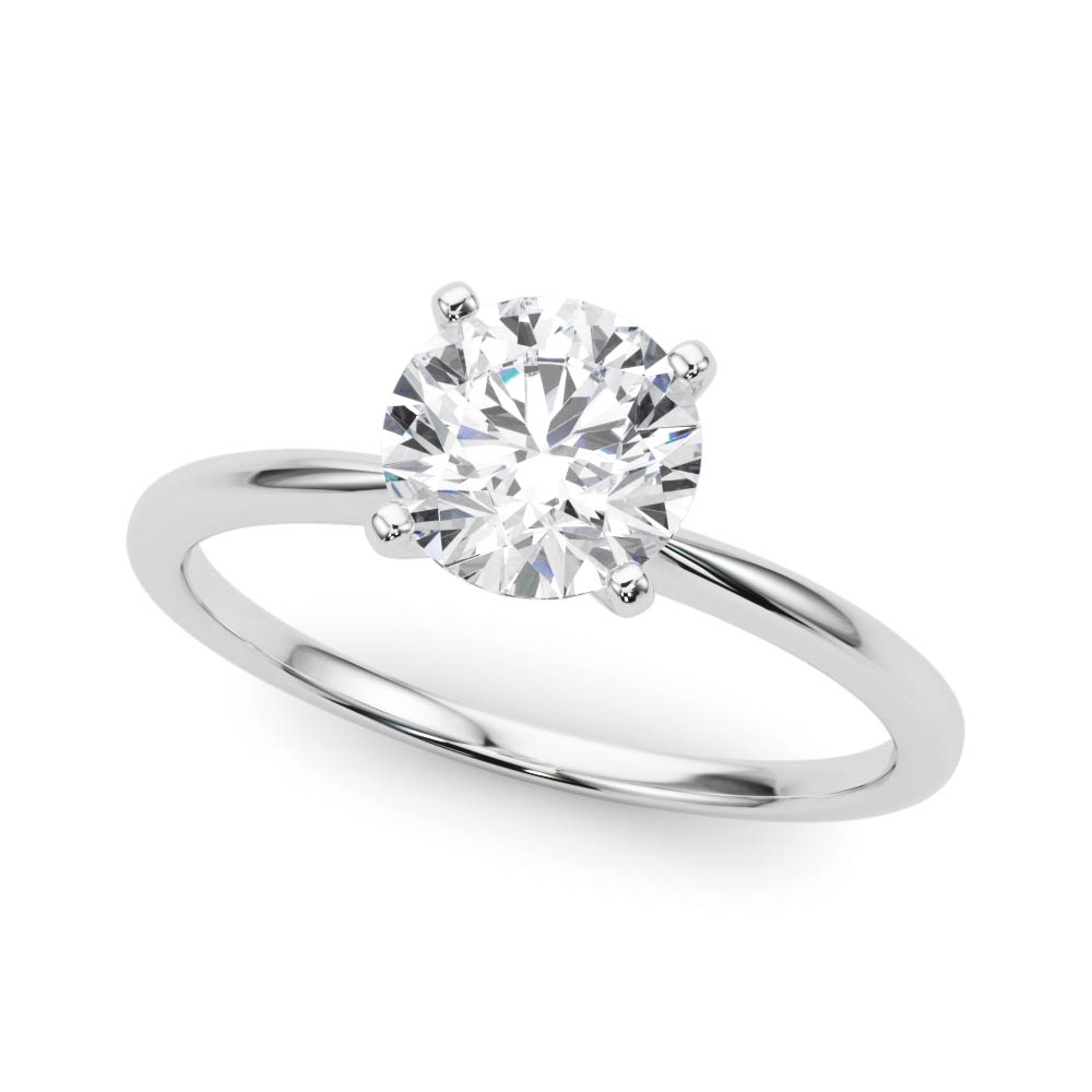 Aurora Classic 4 Prong Solitaire Engagement Ring