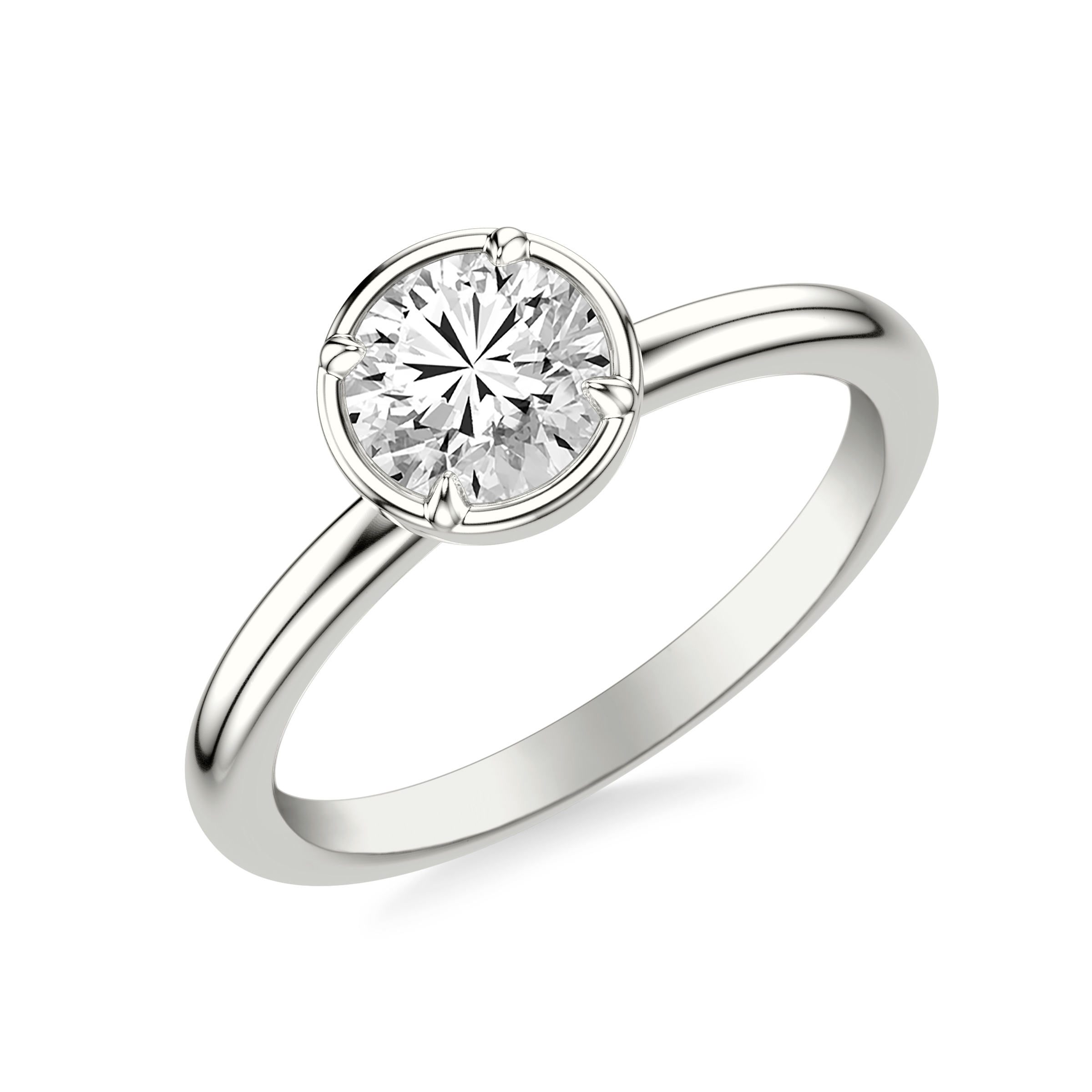 Molly Engagement Ring 14K White Gold