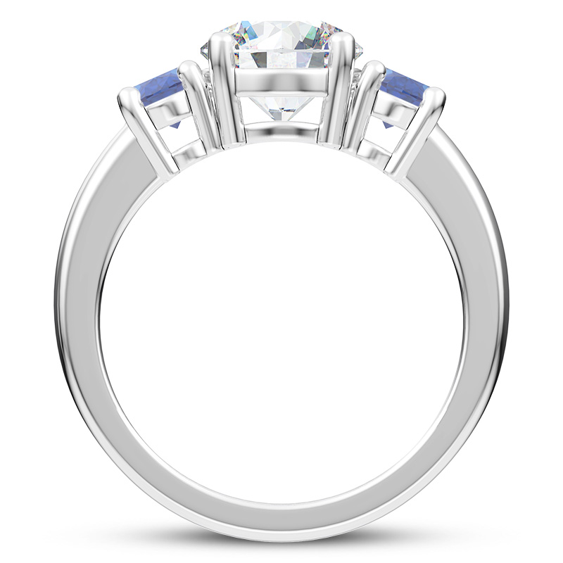 sun blue bianca 18K one stone リング sunbluebianca