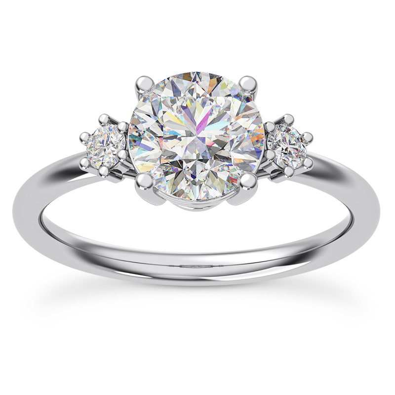 Three-Stone Engagement Ring