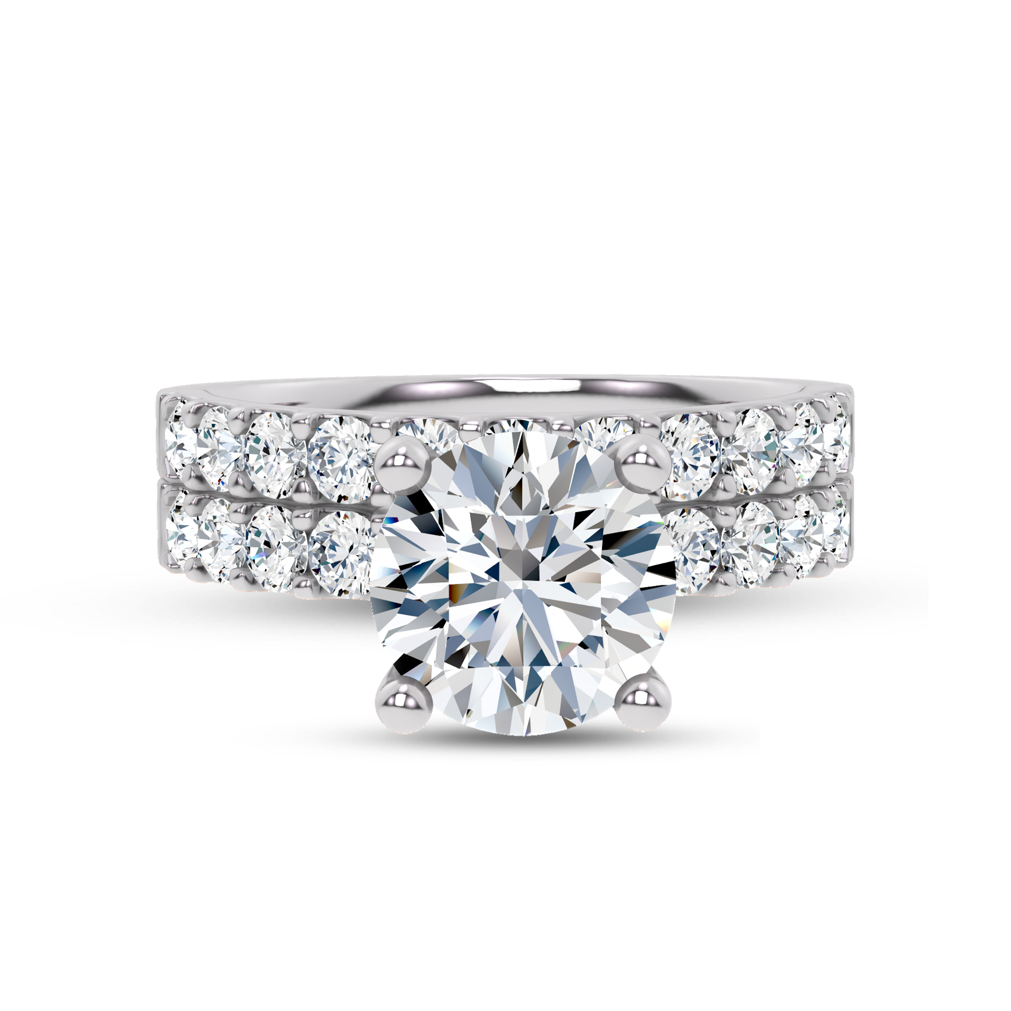Jules Classic Lab Diamond Band (1/2ct. tw.) - 14K White Gold Jules Classic Lab Diamond Band (1/2ct. tw.) - 14K White Gold