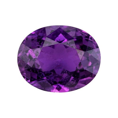 2.85 Carat Purple Oval Sapphire