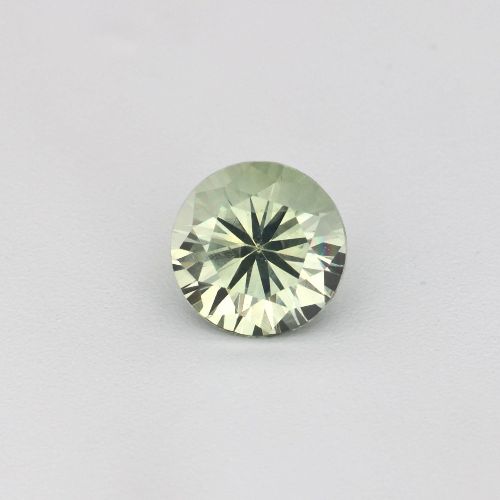 0.32 Carat Yellow Round Sapphire