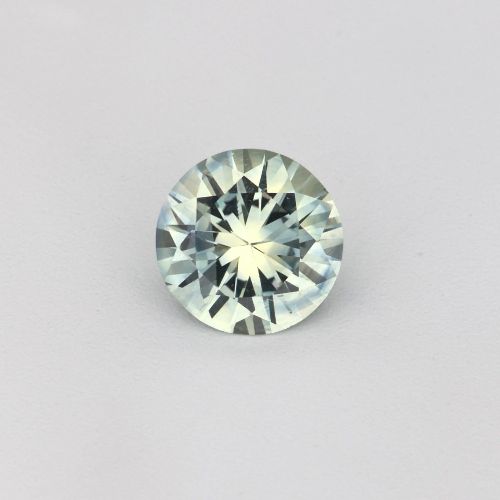 0.27 Carat Green Round Sapphire