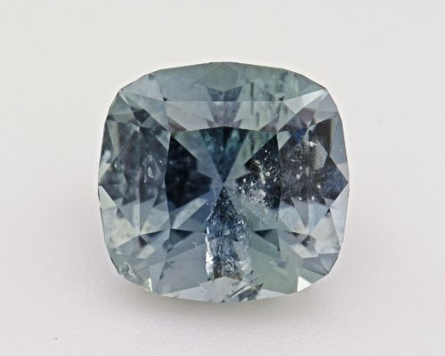 2.52 Carat Teal Cushion Sapphire