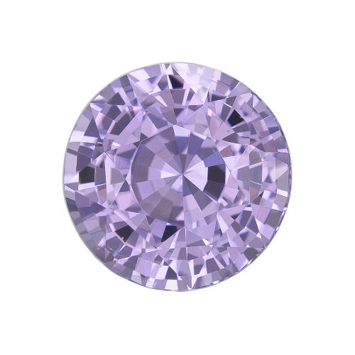3.07 Carat Purple Round Sapphire