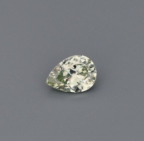 0.72 Carat Yellow Pear Sapphire