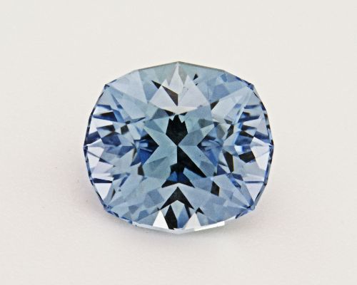 1.31 Carat Teal Cushion Sapphire