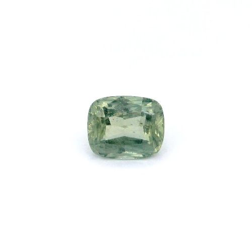 6.02 Carat Blue Cushion Sapphire
