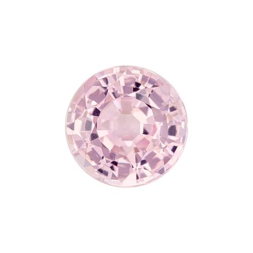 1.00 Carat Pink Round Sapphire