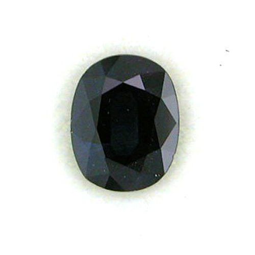 3.72 Carat Blue Oval Sapphire