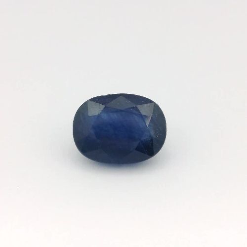 6.42 Carat Vivid Blue Oval Sapphire