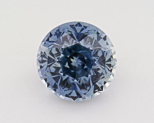 1.93 Carat Teal Round Sapphire