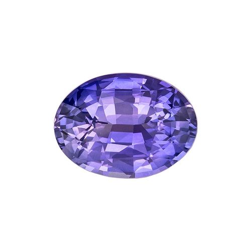 1.13 Carat Purple Oval Sapphire