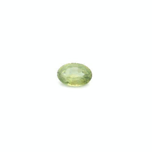 0.55 Carat Green Oval Sapphire