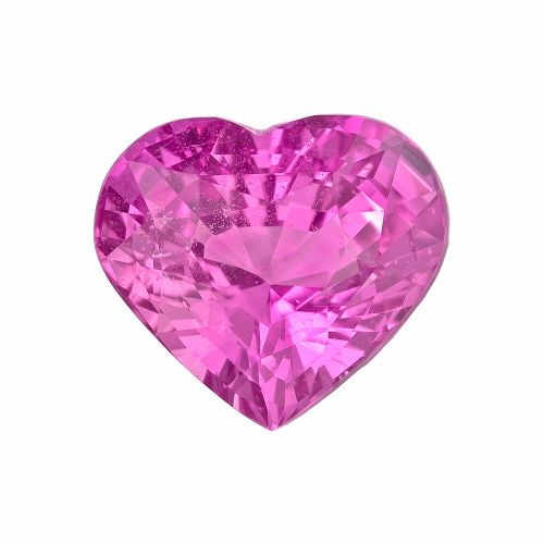 2.36 Carat Pink Heart Sapphire