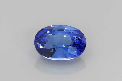 2.17 Carat Blue Oval Sapphire