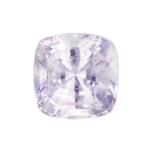 2.28 Carat White Cushion Sapphire