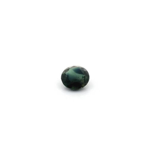 0.56 Carat Deep Blue Round Sapphire