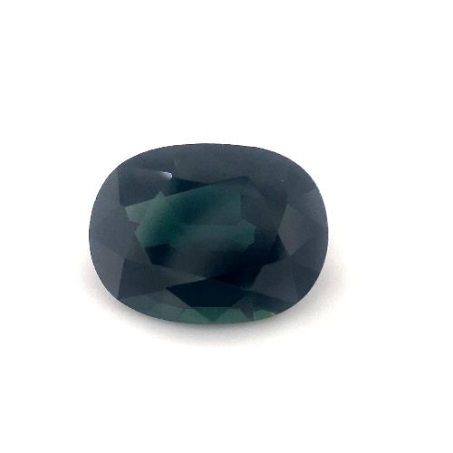 2.86 Carat Teal Oval Sapphire