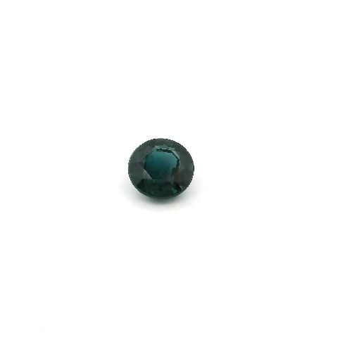 0.61 Carat Deep Blue Round Sapphire
