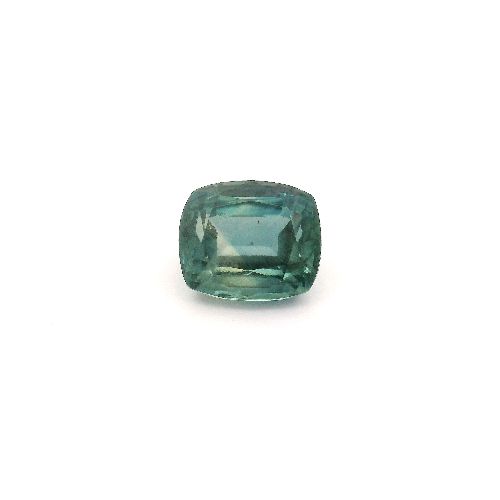1.92 Carat Green Cushion Sapphire
