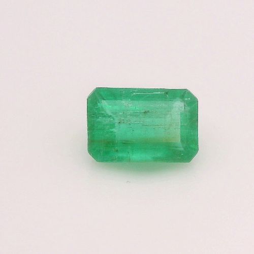 0.57 Carat Green Emerald-Cut Emerald