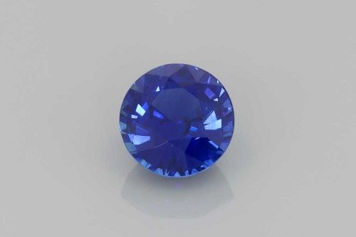 2.23 Carat Vivid Blue Round Sapphire