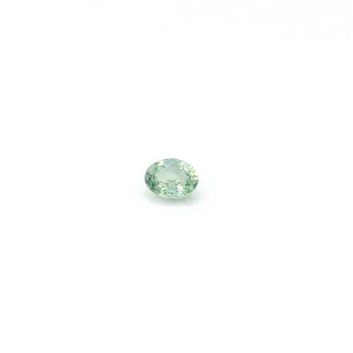 0.27 Carat Green Oval Sapphire