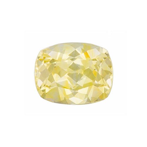 1.13 Carat Yellow Cushion Sapphire