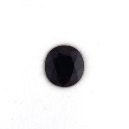 3.41 Carat Blue Oval Sapphire