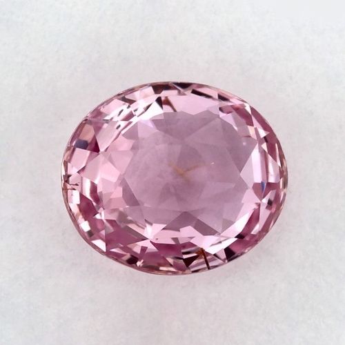 1.53 Carat Pink Oval Sapphire