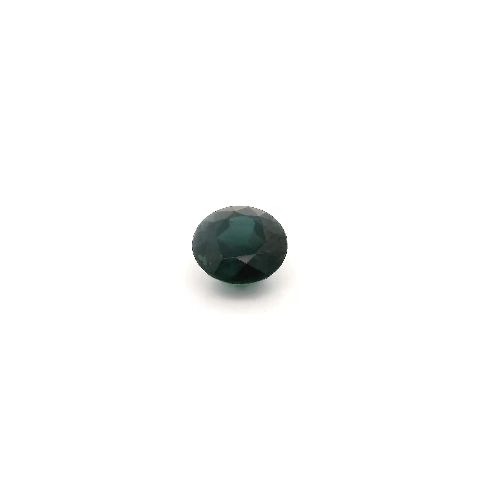 0.57 Carat Deep Blue Round Sapphire