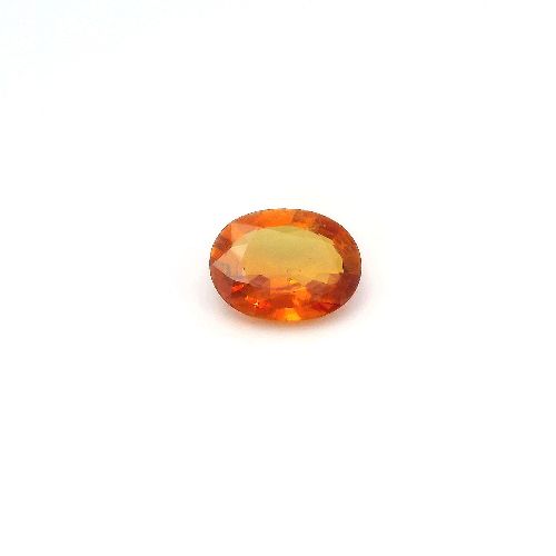 1.75 Carat Orange Oval Sapphire