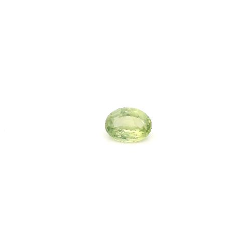 0.36 Carat Light Yellow Oval Sapphire