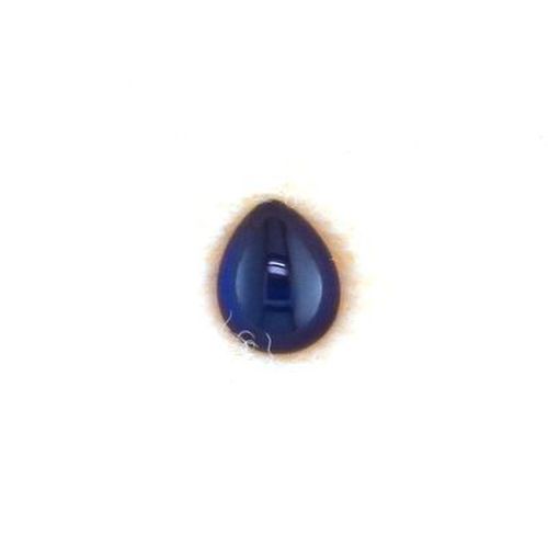 0.81 Carat Blue Pear Sapphire