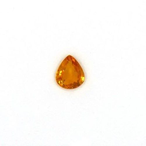 1.09 Carat Yellow Pear Sapphire