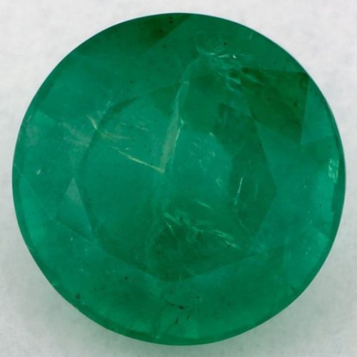 2.41 Carat Green Round Emerald