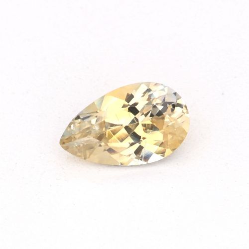 0.21 Carat Yellow Pear Sapphire