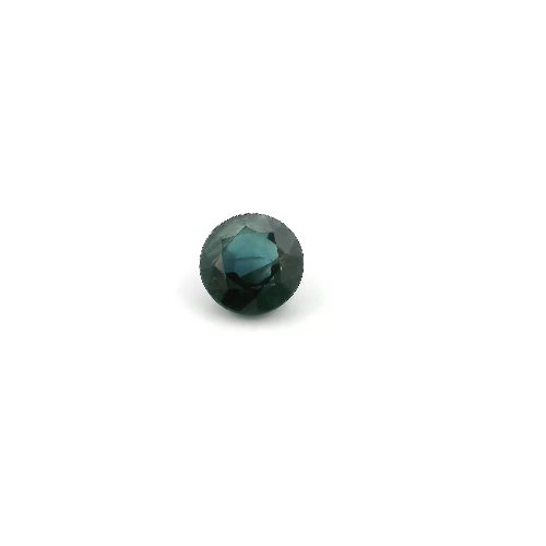 0.61 Carat Deep Blue Round Sapphire