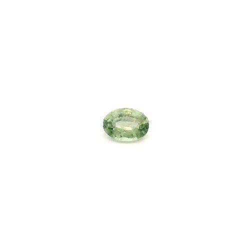 0.31 Carat Green Oval Sapphire