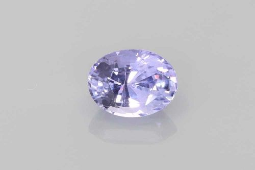 2.06 Carat Purple Oval Sapphire