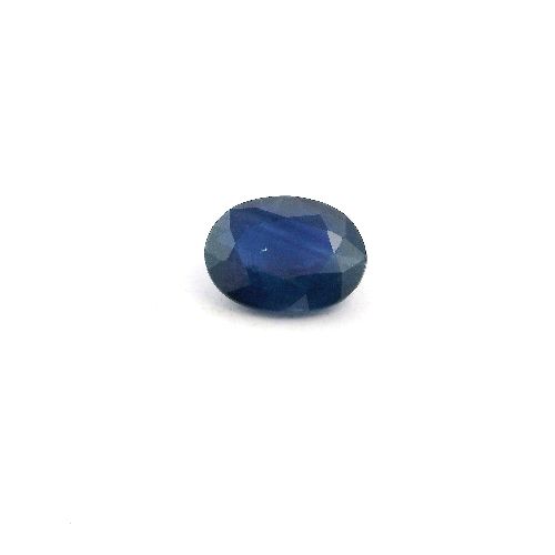 1.31 Carat Deep Blue Oval Sapphire